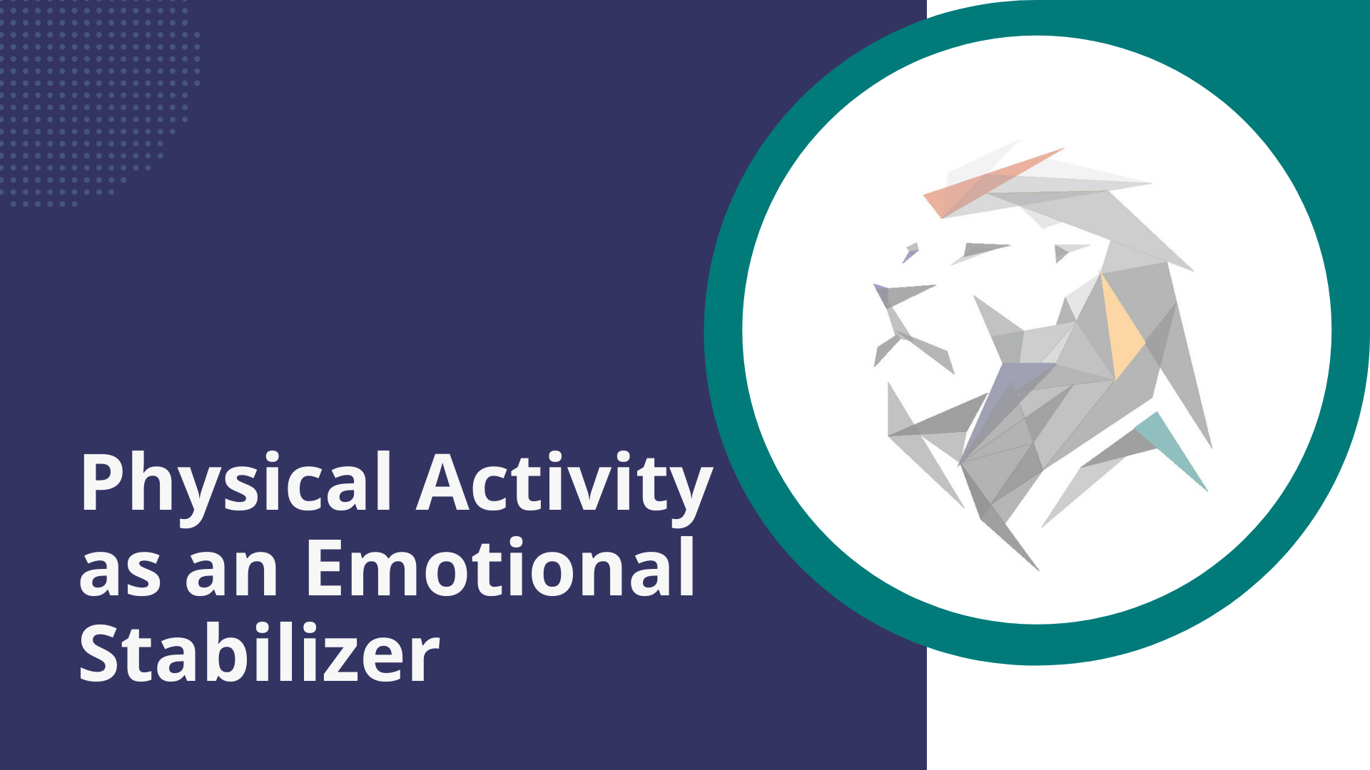 Physical Activity as an Emotional Stabilizer representing image